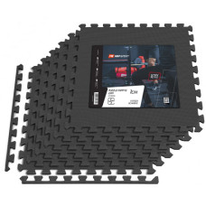 Мат-пазл Hop-Sport HS-A010PM-6 EVA 1cm 6 частей black